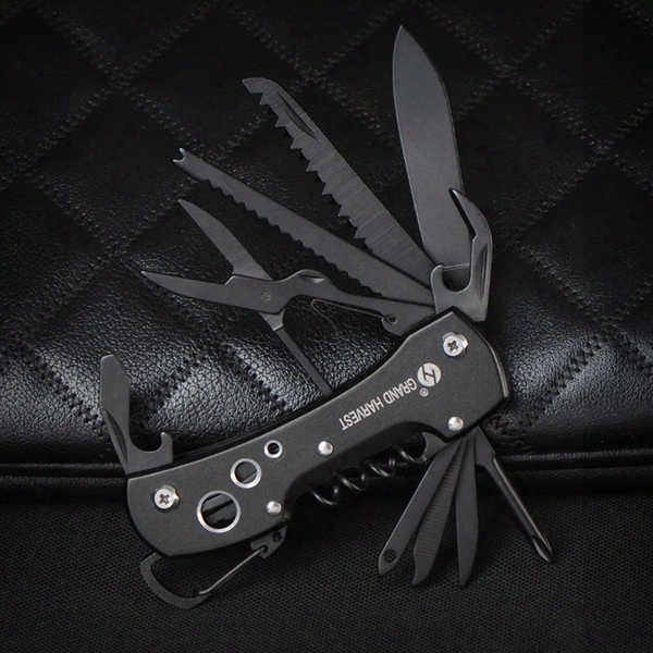 Outdoor Rescue Tool Knife Multi Function Knife Multifunctional Survival Army Knife Pocket/folding Knife Pocket 91mm Multifunctional