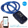 New Super 80cm Intelligent Phone APP Control Smart Alarm Bluetooth Lock Waterproof 110dB Alarm Bicycle Lock Outdoor Anti Theft Lock