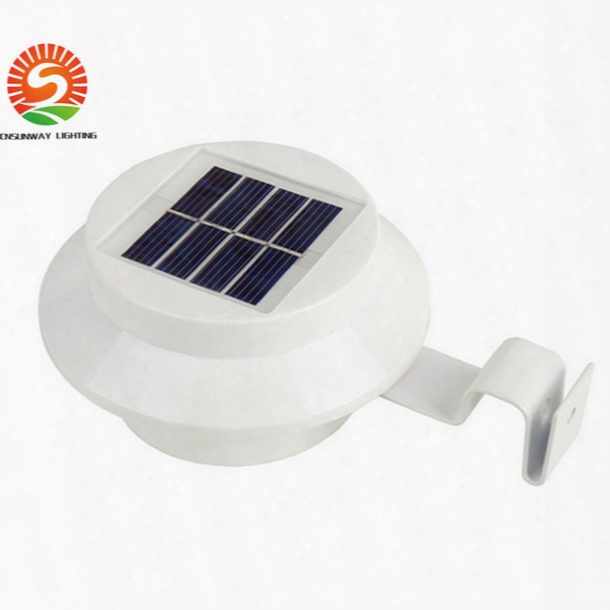 Solar Lights For Garden Solar Led Wall Lighting Outdoor Automatic Light Solar Roof Lamp Ip55 3 Leds Dhl Free Shipping