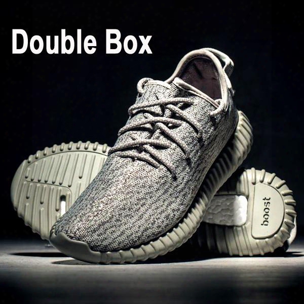 Top 350 Boost Walking Shoes,double Box Kanye West 350 Shoes Moonrock+turtle Dove+pirate Black+oxford Tan,best Sell Sneaker Shoes