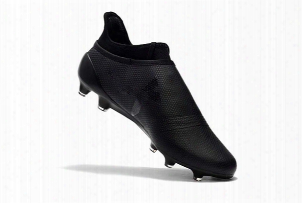 Top Quality Black Ace 17+ Purecontrol Fg Football Shoes Mens Soccer Shoes 17+ Purechaos Soccer Cleats Outdoor Soccer Boots