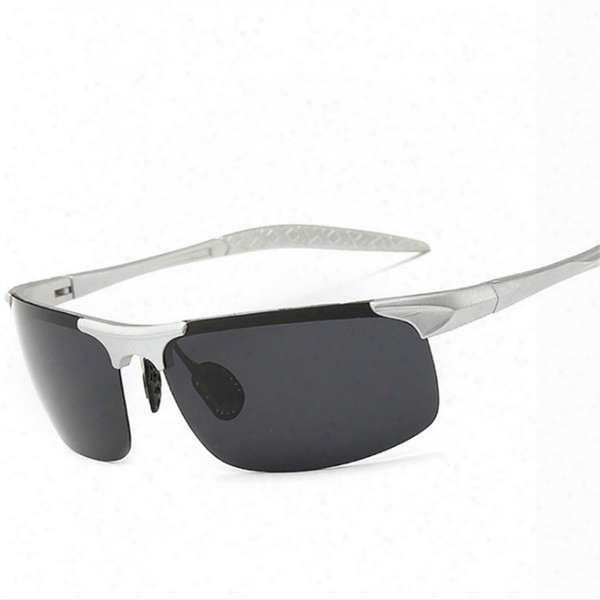 Wholesale-2016 Polarized Sunglasses Men Famous Brand Uv400 Driving Anti-glare Sun Glasses Driver Outdoor Sports Day Night Vison Glasses