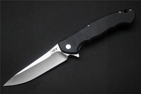 Zt 0454 Tactical Flipper Folding Knife 9cr18mov Blade G10 Handle Ball Bearing Hunting Camping Outdoors Knives Tool