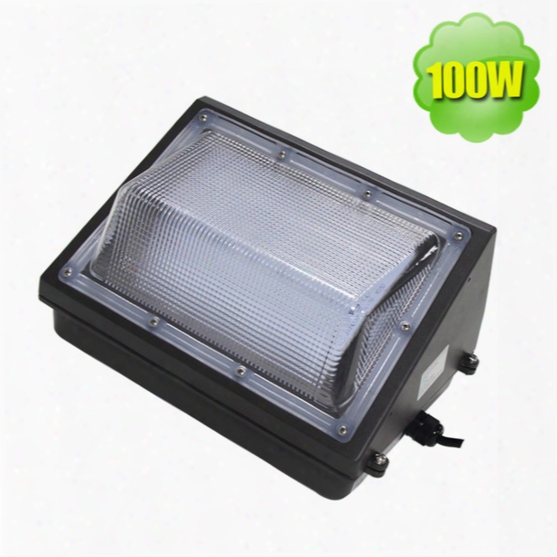 100w Led Wall Pack Light Lamp Outdoor Ip65 Wall Mounted Led Light Equivalent 400w Original Wall Pack For Garages, Commercial Building