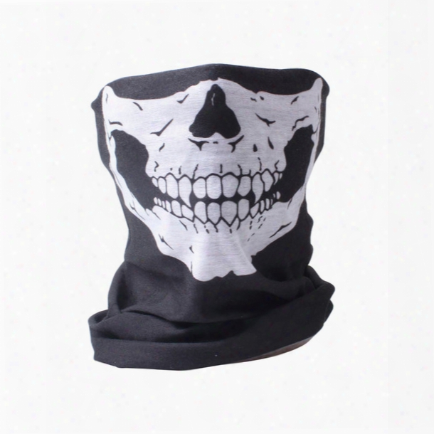 10x Balaclava Skull Bandana Helmet Neck Face Masks For Bike Motorcycle Ski Outdoor Sports Halloween Skeleton Scarf New Style