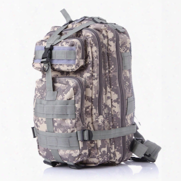 12 Color Camping Trekking Bag Outdoor Camouflage Mountaineering Bag 3p Military Tsctical Backpack Latpop Molle Rucksacks Camouflage Backpack