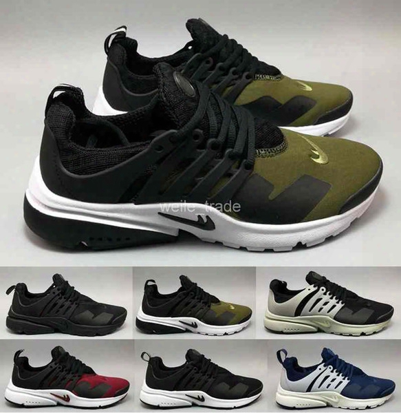 2016 New Air Presto Mens Running Shoes Blue Green Black Boo Cheap High Quality Men Sport Shoes Outdoor Trainers Sneakers 40-45