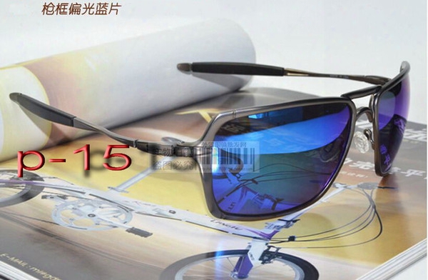 2016 Top Quality Inmate 11 Color Frame Metal Frame Polarized Lens Outdoor Men Sport Sunglasses With Full Package