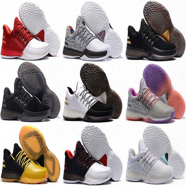 2017 New Harden Vol. 1 Bhm Black History Month Mens Basketball Shoes Fashion James Harden Shoes Outdoor Sports Training Sneakers Eur 40-46