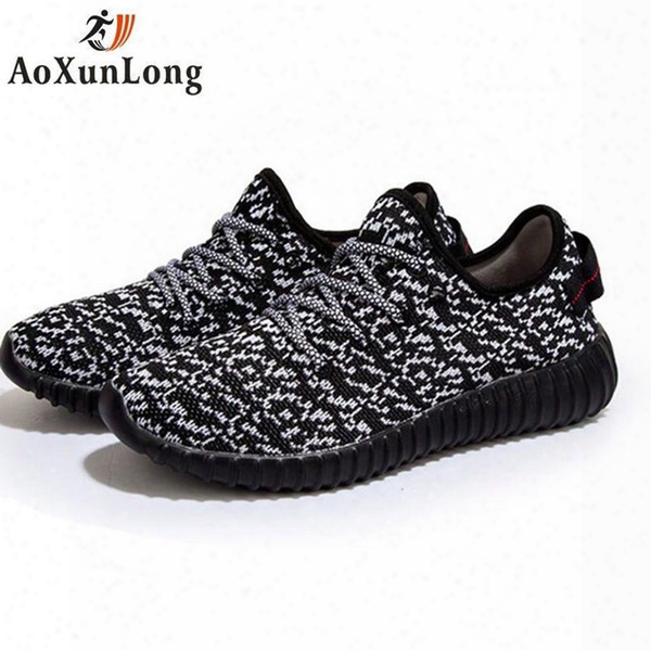 2017 New Men&#039;s Shoes Autumn Breathable Mesh Fashion Casual Shoes Unisex Outdoor Runner Men Big Size 34-47training Shoes Boost 350 Sneakers