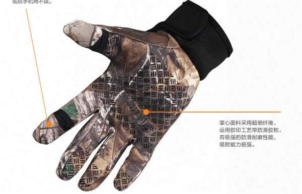 2017 New Riding Hiking Outdoor Sports Gloves Camouflage Mens Women&#039;s Summer Bike Bicycle Gloves Nylon Sport Mountain Bike Gloves