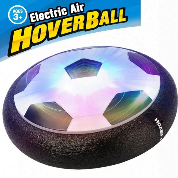 Air Power Soccer Football,size 4 Boys Girls Sport Toys Training Football,indoor Outdoor Disk Hover Ball Game With Foam Bumpers Light Up Led