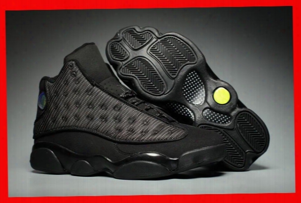 Air Retro 13 Black Cat Basketball Men Shoes Retro 13s Xiii Cheap Sport Designer Shoe Luxury Running Trainers Sneakers Sale Online Low Price