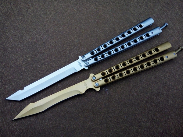 Butterfly Balisong Folding Knives Outdoor Survival Knifes Hunting Tactical 9cr18 Blade Utility Pocket Bm Knife