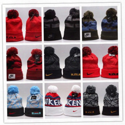 Cheap Wholesale Winter Warm Knitted Hat Ny Letters Embroidered Beanie For Unisex Fashion Outdoor Caps Like Skiing Etc.