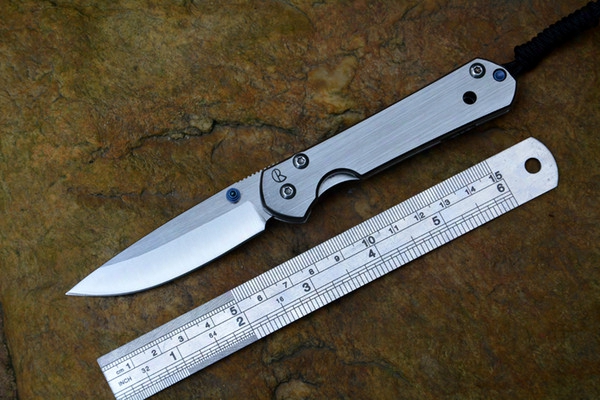 Chris Reeve Small Sebenza 24 Knife Satin Blade 420 Stainless Steel Handle Outdoor Pocket Knife Edc Otol Free Shipping