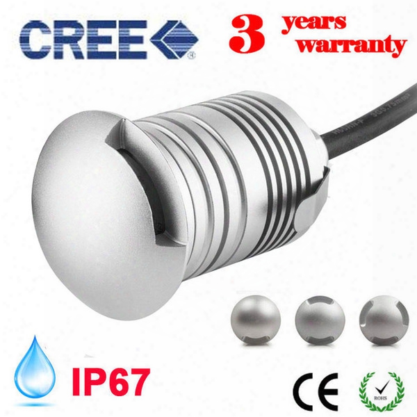 Cree Led Ip67 12v 24v Outdoor Garden Patio Paver Recessed Deck Floor Wal Led Underground Lamp Light Landscape Sidewalk Lighting