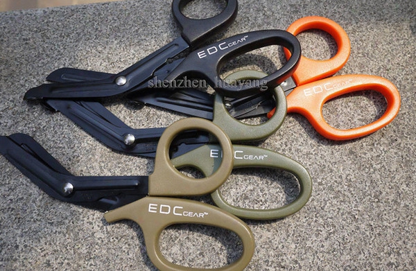 Emt Edc Gear Tactical Rescue Scissor Trauma Gauze Ifak Emergency First Aid Shears Outdoor Paramedic Bandage Tijera Rescate