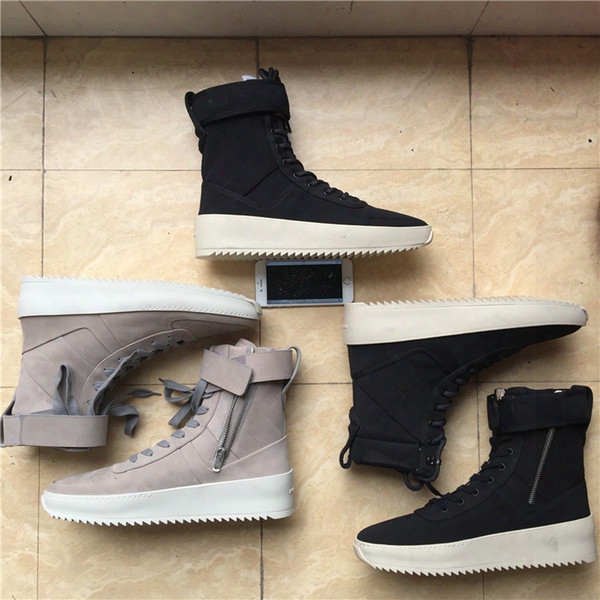 Fear Of God Military Sneakers Men Designer Shoes Boots Autumn Winter Outdoor Army Boots Hight Mens Boots