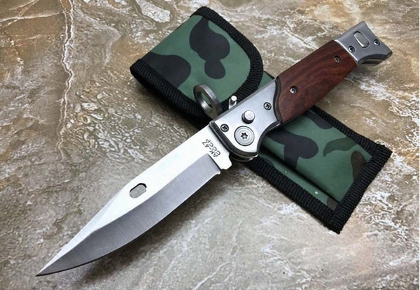 Free Shipping Ak - 47 Spear Stab Action Knife, Good Quality Men Outdoor Self-defense Edc Survive Knives