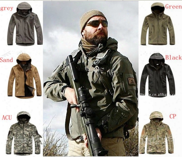 High Quality Lurker Shark Skin Soft Shell Tad V 4.0 Outdoor Military Tactical Jacket Waterproof Windproof Sports Army Clothing