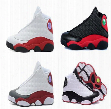 High Quality Retro 13 Basketball Shoes Sneakers Xiii Mens Basketball Shoes Cheap Sneakers Black Red Outdoor Sports Shoes