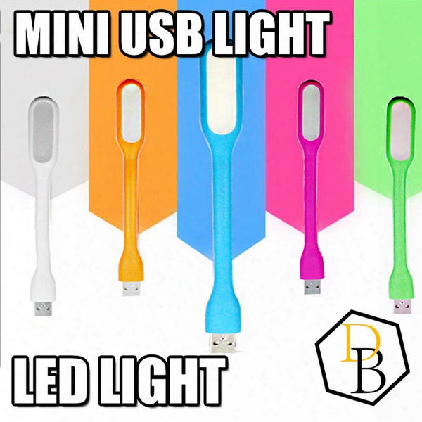 Mini Usb Light Xiaomi Led Light Gadget Portable Ebndable Outdoor Sports Soft Ledlight For Power Bank Computer With Retail Packaging