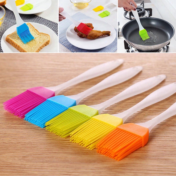 Starting A~ Silicone Butter Brush Bbq Oil Cook Pastry Grill Food Bread Basting Brush Bakeware Kitchen Dining Tool Free Shipping Wx-c01