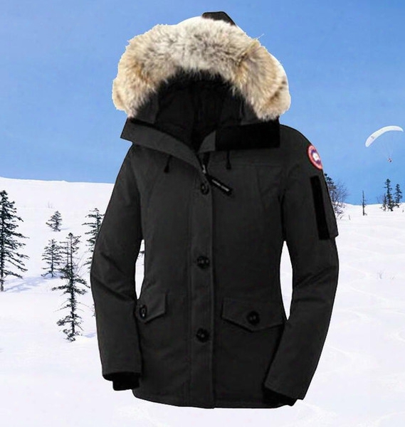 Outdoor Women Canada More Warm Winter Hardy To Goose Chicago-brewed Down Jacket Waterproof Coat