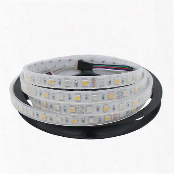 Rgbw/rgbww 5050 Smd 300 Led Tube-waterproof Ip67 Dc12v Led Strip Light Multi Olor Outdoor Light For Christmas Party