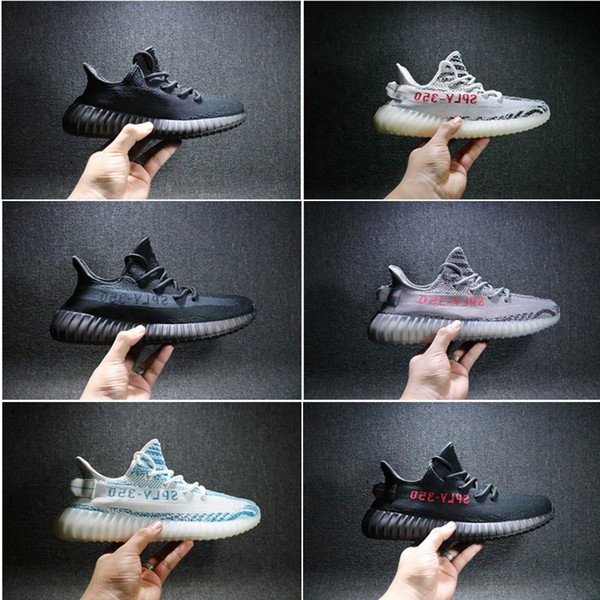 Sply 350 Boost V2 2018 Oxford Tan Teal Blue Tripple White Black Copper Beluga 2.0 Newest Boost 350 V2 Running Shoes Running Shoes With Box