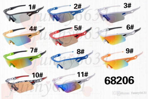 Summer Hot Sell Men Cycling Sunglasses  New Famous Design Sunglasses High Quality Sports Outdoor Discount Price 11colors Drop Shipping