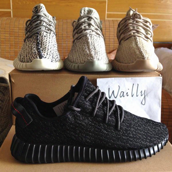 Updated Boost 350 Shoes - Wholesale Kanye West 350 Boost Sneakers From Wailly Men Women Running Shoes Pirate Black Turtle Dove Double Box