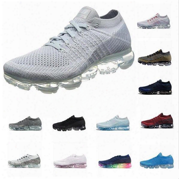 Wholesale New Vapormax Mens Running Shoes For Men Sneakers Women Fashion Athletic Sport Shoe Hot Corss Hiking Jogging Walking Outdoor S Hoes