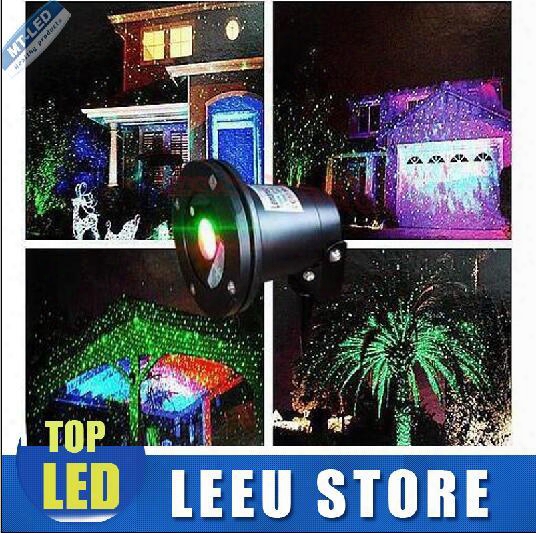 X2pcs Outdoor Ip44 Water Proof Laser Light,red Green Firefliles Effect Laser Projector Christmas Lights Laser Show House Projector Via Dhl