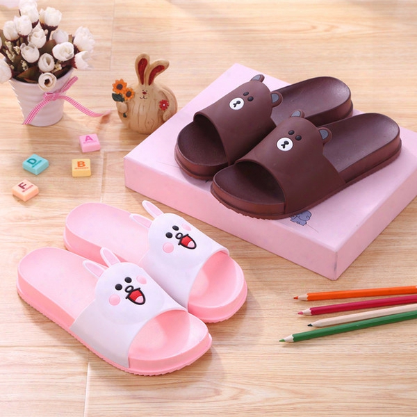 Xb05 Color 1-9 Children&#039;s Slippers 2017 New Summer Boys And Girls Indoor Home, Beach Outdoor Cartoon Cool Drag Wholesale