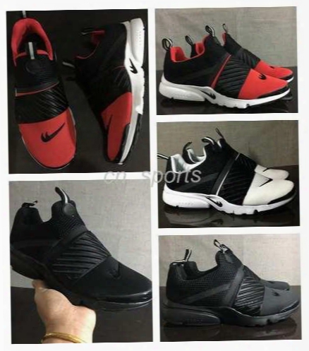 2016 Air Presto Extreme Gs Running Shoes For Women Men,red Black High Quality Mens Sport Shoes Outdoor Trainers Athletic Sneakers 36-45