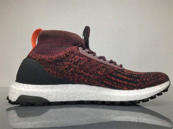 2017 Ultra Boost Atr Mid Boots Burgundy S82035 Running Shoes Real Boost Endiess Energy Sneakers For Mens Ultraboost Sports Outdoor Sneaker