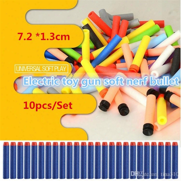 800pcs Outdoor Play Toy Gun Bullet Rampage Retaliator Series Blasters Refill Clip Darts Electric Toy Gun Soft Bullet Sports Toys 4141-1