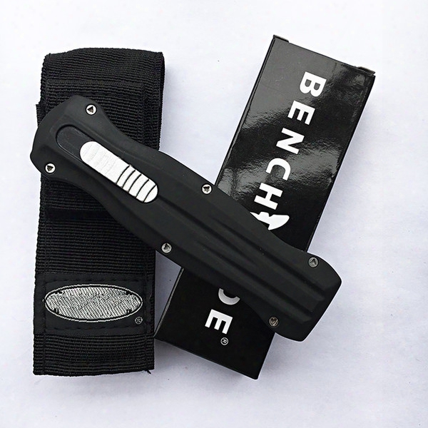 Bench 3300 Butterfly Multi-function Portable Outdoor Camping Automatic Knife Spring Expansion Tactical Survival Knife Hunting Cutting Tool