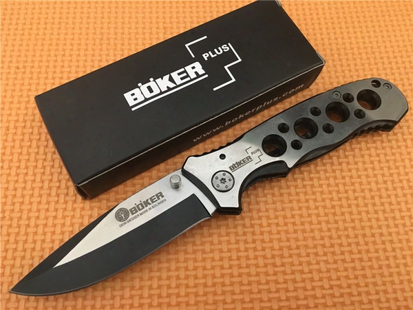 Best Price! Boker 083bs 083 Tactical Camping Utility Knife 57hrc Folding Survival Pocket Camping Knife Outdoor Gear Knife Knives