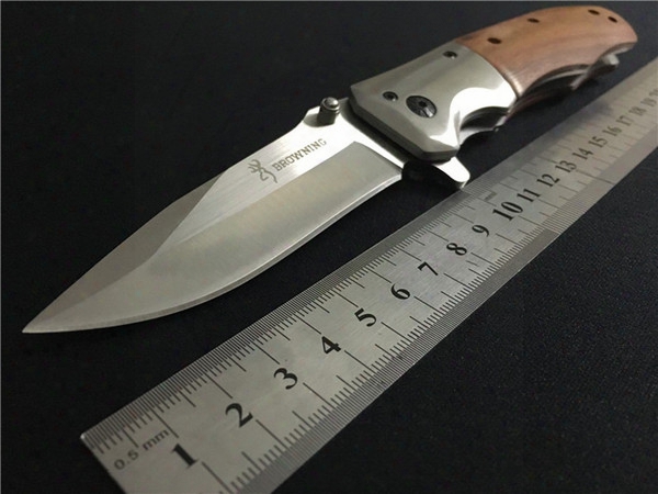 Browning Da51 Survival Folding Knife 5cr15 57hrc Blade Da43 Outdoor Campin G Hiking Rescue Pocket Folding Knife Knives Bm42 43 Free Shipping