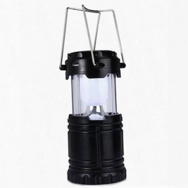 Classic Style 6 Leds Rechargeable Hand Lamp Collapsible Solar Camping Lantern Tent Lights For Outdoor Lighting Hiking Lightin Gfixture