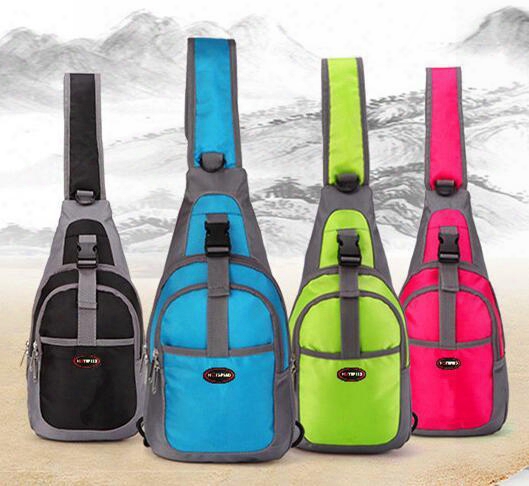 Cool Vintage Travel Hiking Climbing Back Pack Cross Body Outdoors Sports Bags Triangle Sling Chest Bag 10 Pcs Free Shipping