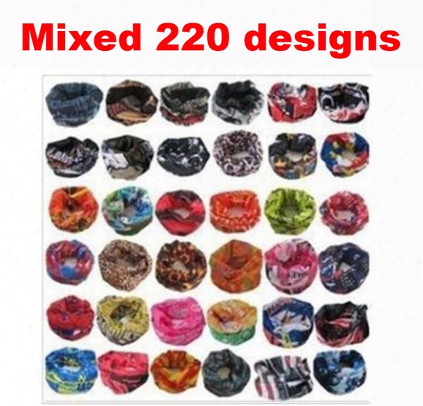 Drop Shipping! 10pcs Stylish Seamless Magic Ride Magic Anti-uv Bandana Headband Scarf Hip-hop Multifunctional Bandana Outdoor Head Scarf