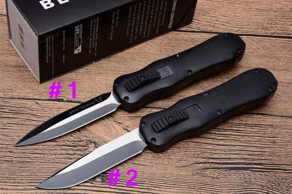 Drop Shipping Butterfly 3350 Infidel Auto Tactical Knife 440c 58hrc Blade G10 Handle Edc Pocket Knives Outdoor Camping Knives