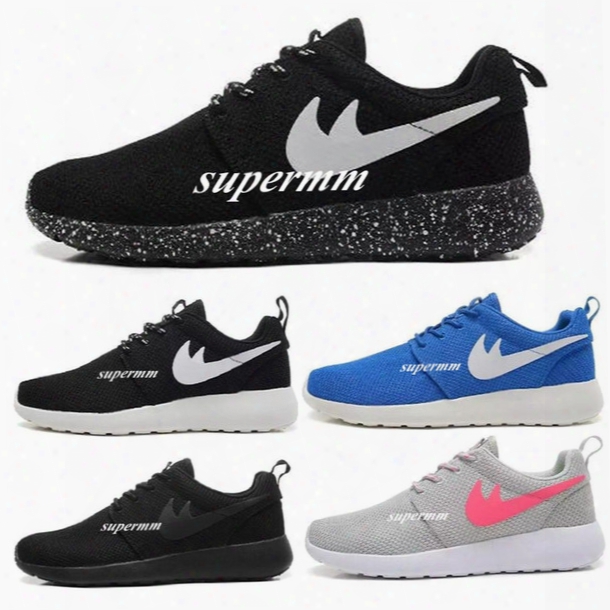 Free Shipping Cheap Original 2017 Run Running Shoes Women Men Black White London Olympic Shoe Athletic Outdoor Sneakers One Size 36-45