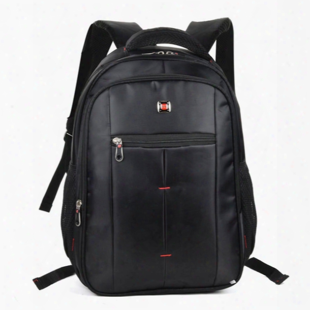 Hot Sell 2017new Backpack School Bag Computer Bag Waterproof Casual Travel Outdoor Men Woman Student High Capacity Nylon Black Unisex Qq2141