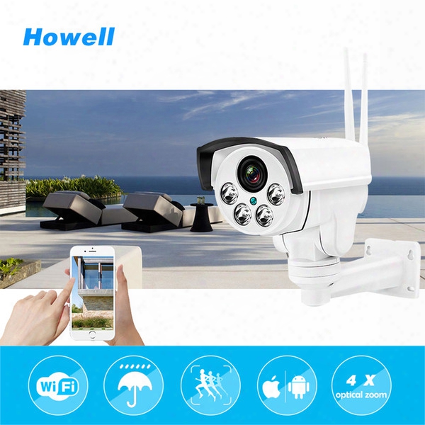 Howell Wireless Ip Bullet Security Cctv Camera Hd 960p 4x Optical Zoom Surveillance Wifi Cctv Camera Ip65 Waterproof Outdoor Ptz Camara