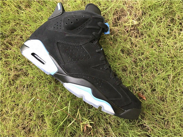 Limited Air Retro 6 Unc Black Blue Basketball Shoes Sneakers 6s Sports Sneakers Authentic Quality Hottest Sale With Original Box